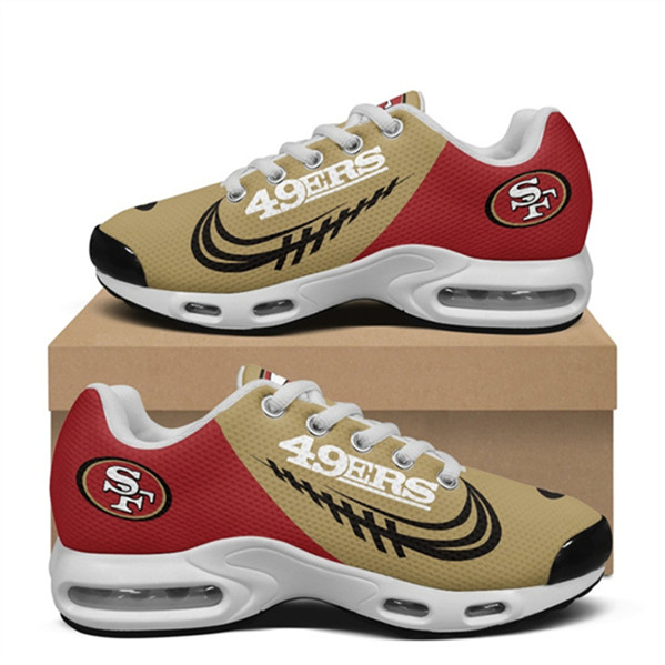 Men's San Francisco 49ers Air TN Sports Shoes/Sneakers 003